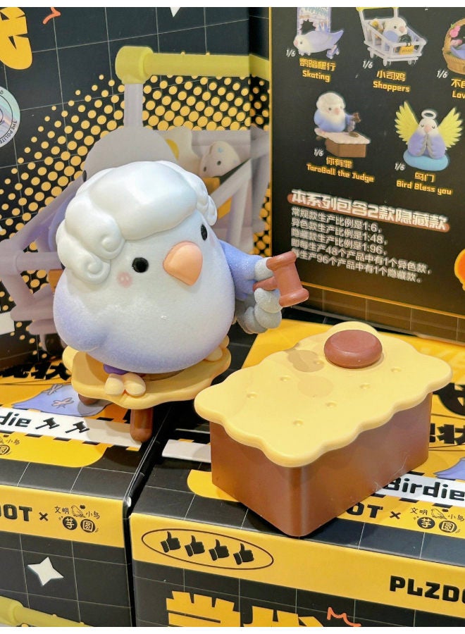 New Plzdot Civilized Bird Blind Box Third Edition Contemporary Social Bird Status Series Figurine Ornament Doll Gift